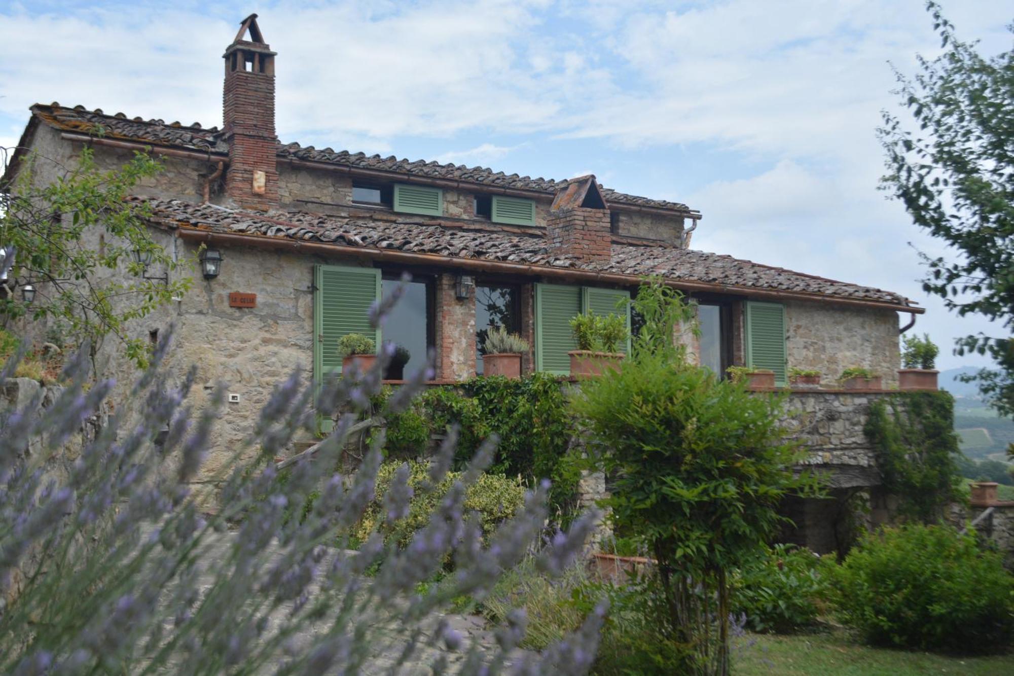 Celle Di Lecchi Nel Chianti Villa San Sano Exterior photo