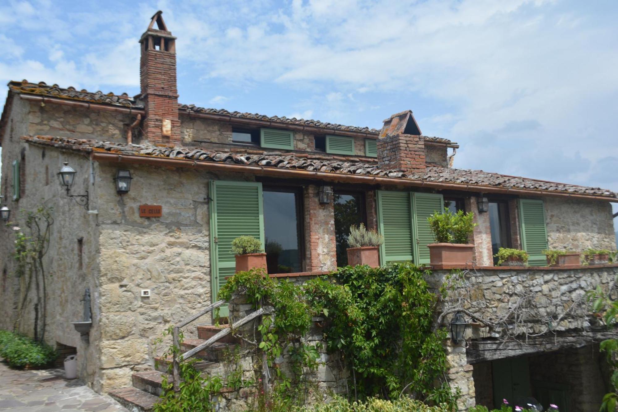Celle Di Lecchi Nel Chianti Villa San Sano Exterior photo